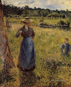  pissarro - die tedder 1884 Camille Pissarro